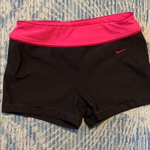 Nike fit dry spandex shorts